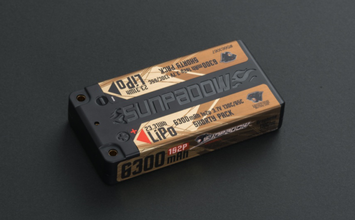 3.7V 6300mAh Lipo Battery