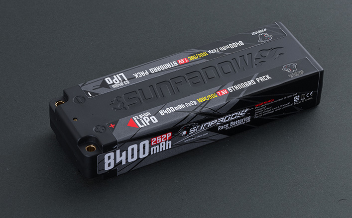 8400mAh 7.6V Lipo Battery